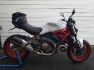 DUCATI MONSTER occasion en vente dans la région Rhone-Alpes (74) à 3500 euro photo de DUCATI MONSTER 821 occasion de couleur noir en vente à Annemasse
