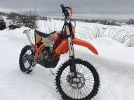 KTM EXC occasion en vente dans la région Champagne-Ardenne (51) à 1500 euro photo de KTM EXC 530 occasion de couleur orange en vente à Reims