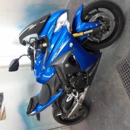 SUZUKI GSXF occasion en vente dans la région Midi-Pyrenees (81) à 9500 euro photo de SUZUKI GSXF 1000 occasion de couleur bleu en vente à Mazamet