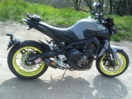 YAMAHA MT 09 ABS occasion en vente dans la région Rhone-Alpes (69) à 8900 euro photo de YAMAHA MT 09 ABS 850 occasion de couleur jaune en vente à Villeurbanne