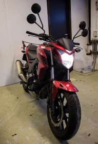HONDA CBF occasion en vente dans la région Midi-Pyrenees (32) à 2500 euro photo de HONDA CBF 500 occasion de couleur rouge en vente à Fleurance