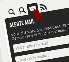 visuel de création d'alerte email sur moto selection